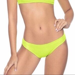 PILYQ Swim Pineapple Reef Bikini Teeny Botton